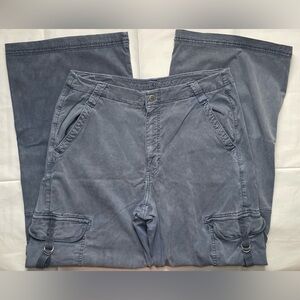 American Eagle Outfitters Blue Wide Leg Pants